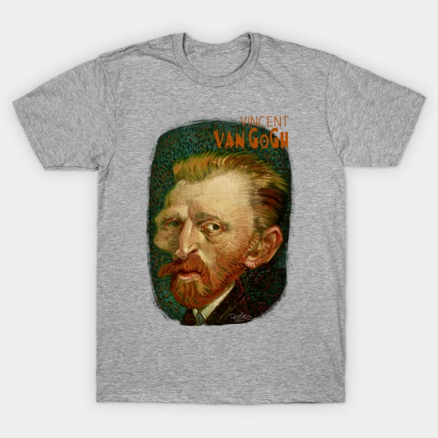 Van Gogh T-Shirt by Rusticman